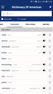 اسکرین شات برنامه Study Dictionary Of American 5