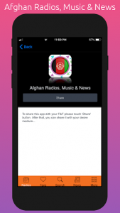 اسکرین شات 8 برنامه Afghan All Live Radios, Music, News & Media Online