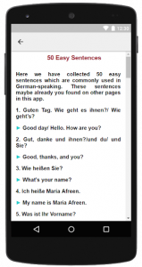 اسکرین شات برنامه Basic German Language Learning App For Beginners 3