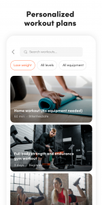 اسکرین شات برنامه Virtuagym: Fitness & Workouts 3