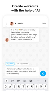 اسکرین شات 4 برنامه Virtuagym: Fitness & Workouts