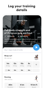 اسکرین شات 6 برنامه Virtuagym: Fitness & Workouts
