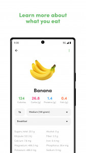 اسکرین شات 5 برنامه Calorie, Carb & Fat Counter