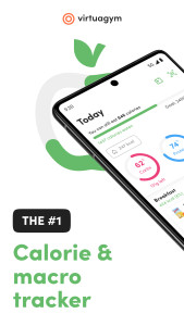 اسکرین شات 1 برنامه Calorie, Carb & Fat Counter