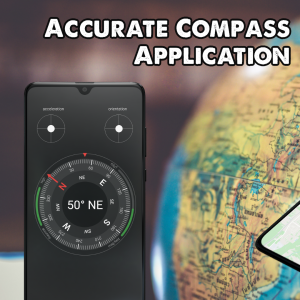 اسکرین شات برنامه Pro Compass - Easy Compass 1