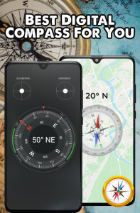 اسکرین شات برنامه Pro Compass - Easy Compass 8