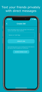 اسکرین شات 4 برنامه Morse Chat: Talk in Morse Code