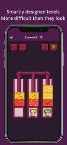 اسکرین شات بازی Sorting Puzzle: Save the Dinos 2