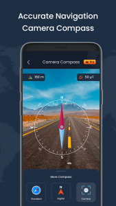 اسکرین شات 7 برنامه Digital Compass & Weather LIVE
