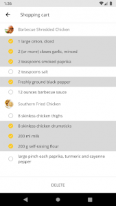 اسکرین شات برنامه Chicken Recipes 5