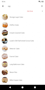 اسکرین شات برنامه Cake and Baking Recipes 6
