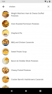 اسکرین شات برنامه Potato Recipes 6