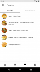اسکرین شات برنامه Potato Recipes 4