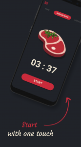 اسکرین شات برنامه Steak Timer 3