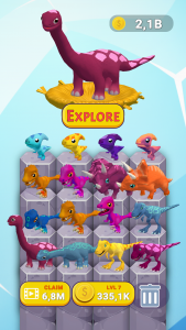 اسکرین شات بازی Dino Evolution: Merge Dinosaur 7