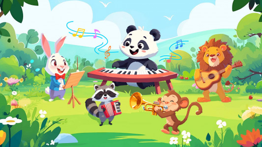 اسکرین شات بازی Baby Dino Piano:Kids Piano Fun 1