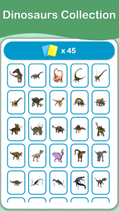 اسکرین شات برنامه Dinosaurs Cards Games 7