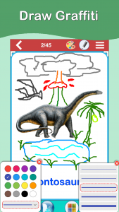 اسکرین شات برنامه Dinosaurs Cards - Dino Game 4