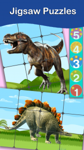 اسکرین شات برنامه Dinosaurs Cards Games 3