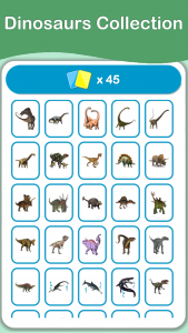 اسکرین شات برنامه Dinosaurs Cards - Dino Game 6