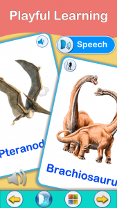 اسکرین شات برنامه Dinosaurs Cards Games 1