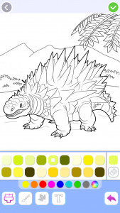 اسکرین شات بازی Dino Coloring: Dinosaur games 5