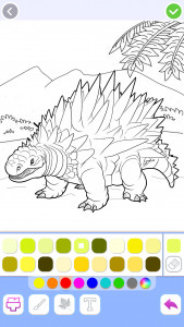 اسکرین شات 5 بازی Dino Coloring: Dinosaur games