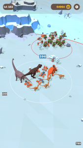 اسکرین شات بازی Dinosaur Merge Battle 8