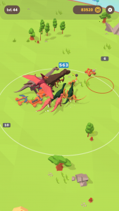 اسکرین شات بازی Dinosaur Merge Battle 6