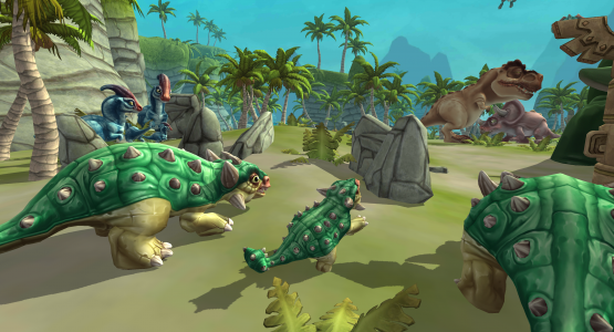 اسکرین شات 6 بازی VR Jurassic Dino Park World