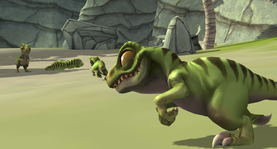 اسکرین شات 7 بازی VR Jurassic Dino Park World