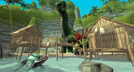 اسکرین شات 5 بازی VR Jurassic Dino Park World
