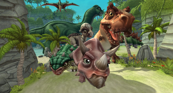 اسکرین شات 1 بازی VR Jurassic Dino Park World