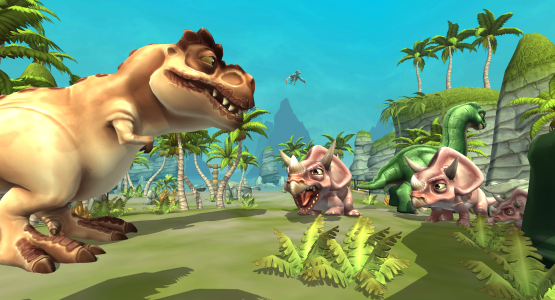 اسکرین شات 2 بازی VR Jurassic Dino Park World