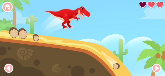 اسکرین شات 1 بازی Kids dinosaur games for baby