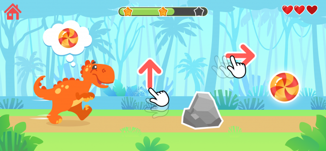 اسکرین شات 2 بازی Kids dinosaur games for baby