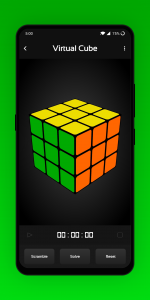 اسکرین شات بازی CubeX - Solver, Timer, 3D Cube 4