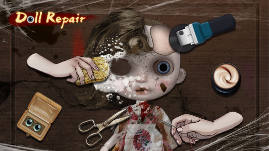 اسکرین شات 1 بازی Doll Repair - Doll Makeover