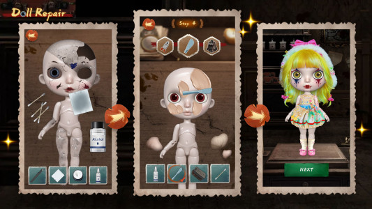 اسکرین شات 5 بازی Doll Repair - Doll Makeover