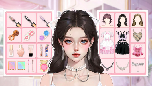 اسکرین شات 1 بازی Makeup Beauty - Makeup Game