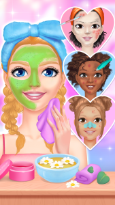 اسکرین شات 1 بازی DIY Makeup Salon: SPA Makeover