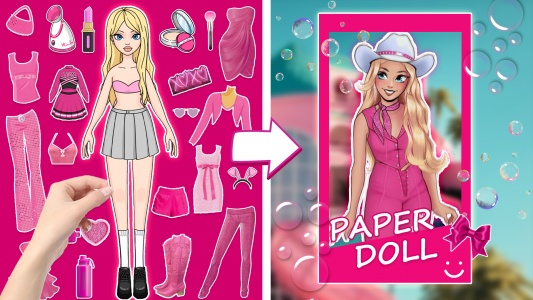 اسکرین شات بازی Magic Paper Dolls: Dress Games 5