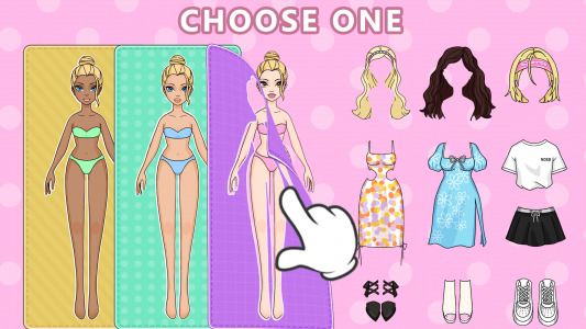 اسکرین شات بازی Magic Paper Dolls: Dress Games 6