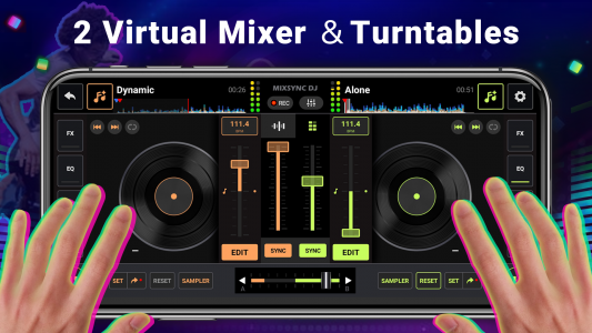 اسکرین شات برنامه DJ Music mixer - DJ Studio 7