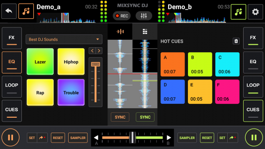 اسکرین شات 3 برنامه DJ Music mixer - DJ Studio