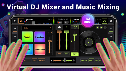 اسکرین شات برنامه DJ Music mixer - DJ Studio 1