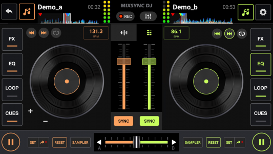 اسکرین شات 1 برنامه DJ Music mixer - DJ Studio