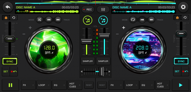 اسکرین شات برنامه DJ Mixer - DJ Music Remix 1