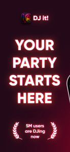 اسکرین شات 1 برنامه Dj it! - Music Mixer