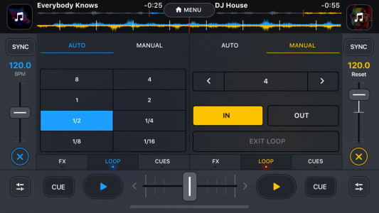 اسکرین شات برنامه Dj it! - Music Mixer 3